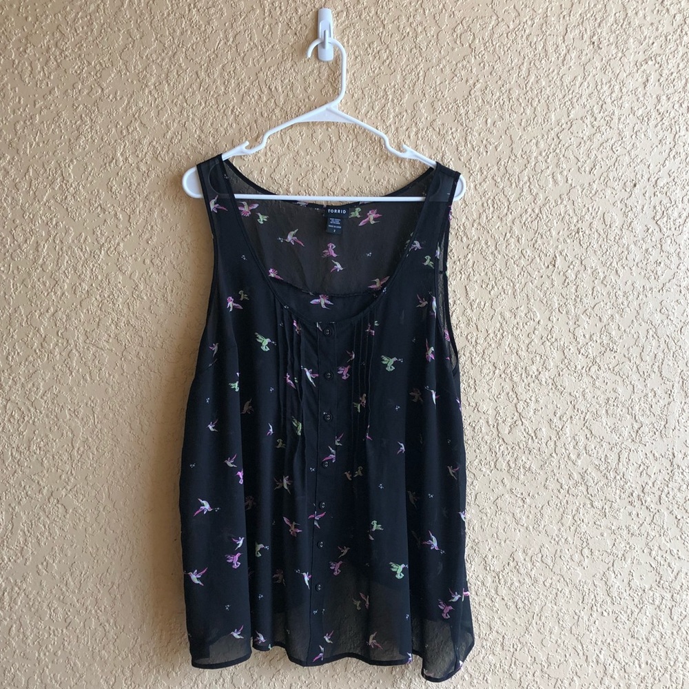 TORRID Tulip Back Tank Top